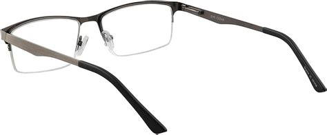 Buy EYECEDAR 5-Pack Metal Half-frame Reading Glasses Men Rectangle ...