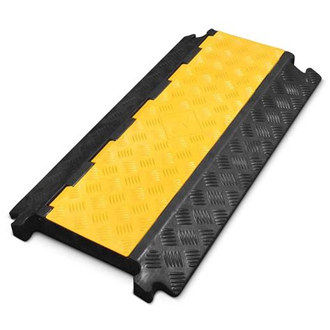 Dolphy Rubber Cable Protectors, 3 Channel Hose Cable Protector Ramp ...