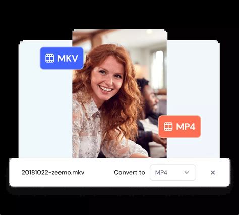 Convertir MKV en MP4 en ligne gratuitement - Zeemo AI