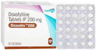 Doxolin 200 Mg Tablet 30 - Uses, Side Effects, Dosage, Price | Truemeds