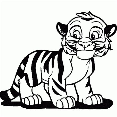 Tiger Coloring Pages