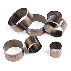 ELBME® Leather Cutting Dies Shapes Manual 25-55mm Reusable Steel Circle ...