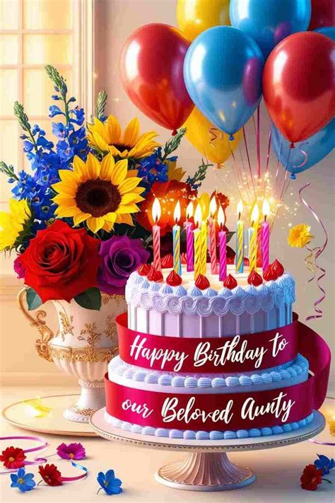 Happy Birthday Aunty - 90+Heartfelt Wishes & Messages