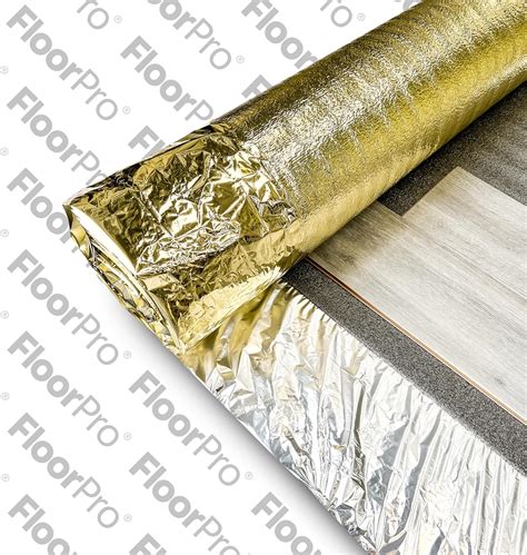 Smoothfit 5mm Sonic Gold Underlay Acoustic and Insulation Underlay for ...