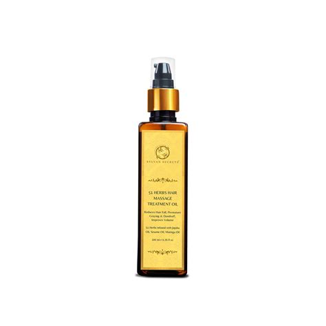 51 Herbs Hair Massage Treatment Oil for Stronger, Healthier Hair