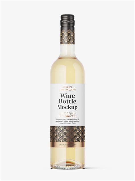 White Wine Bottle Graphic White Wine Bottle PNG, Vector, PSD, And