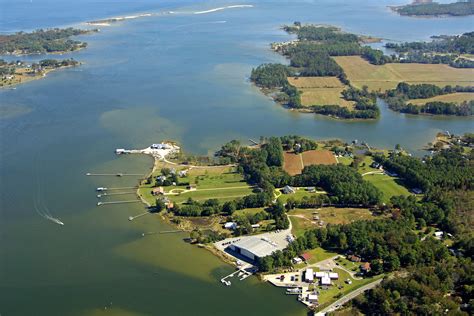 Gwynn's Island & Milford Haven Harbor in VA, United States - harbor ...
