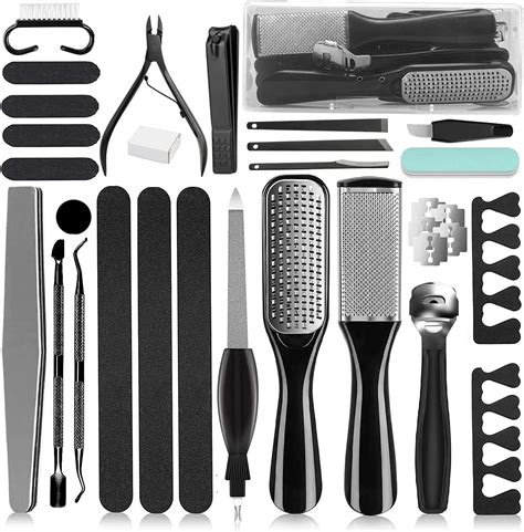 Buy Professional Pedicure Kit, 26 in 1 Pedicure Tools Set-Foot Rasp ...