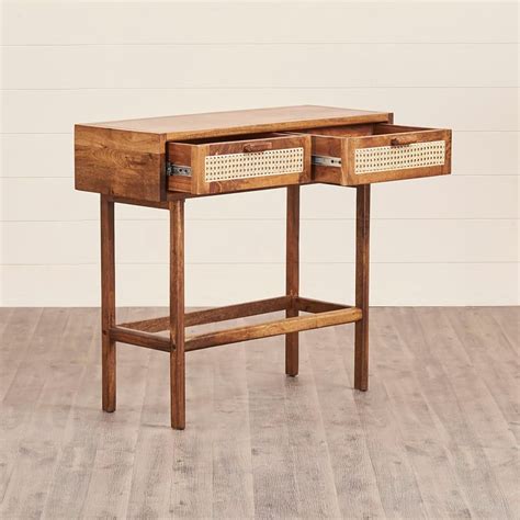 Buy Cane Connection Sheesham Wood Console Table - Brown from Home ...