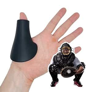 SYH Athletics Silicone Catcher's Thumb Guard - Rubber Protective Shield ...
