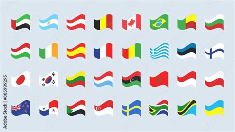 Flags From Countries around the World 的图像结果
