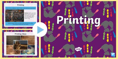 KS1 Printing PowerPoint (teacher made)