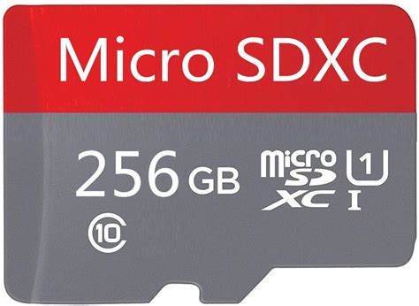 256GB Micro SD Card Micro SD SDXC Card High Speed Class 10 Memory Card ...