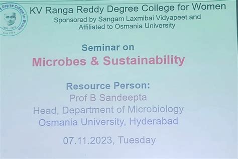 KV Ranga Reddy Degree College for Women