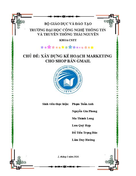 Bao cao ban gmail 1 - ádasdasd - D BỘ GIÁO DỤC VÀ ĐÀO TẠO TRƯỜNG ĐẠI HỌC CÔNG NGHỆ THÔNG TIN VÀ ...