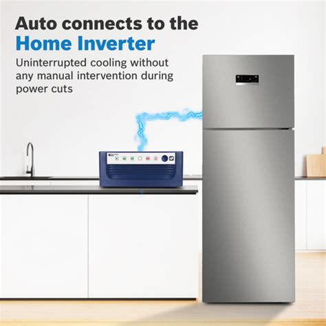 BOSCH 334 L Frost Free Double Door 2 Star Convertible Refrigerator with ...
