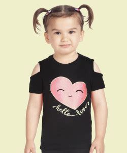 Flipkart.com | Flipkart - Miss & Chief Girls Printed Pure Cotton T ...