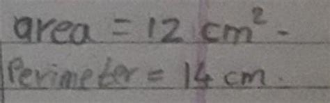 A rectangle is (c+3) cm long and (4c-1) cm wide , what it'schoices:a ...