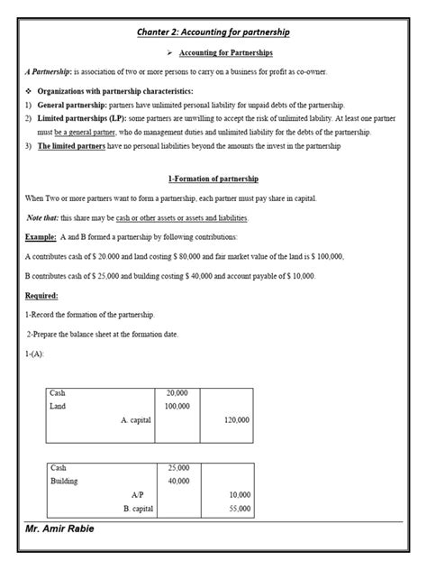 Partnership Accounting Tutorial 的图像结果