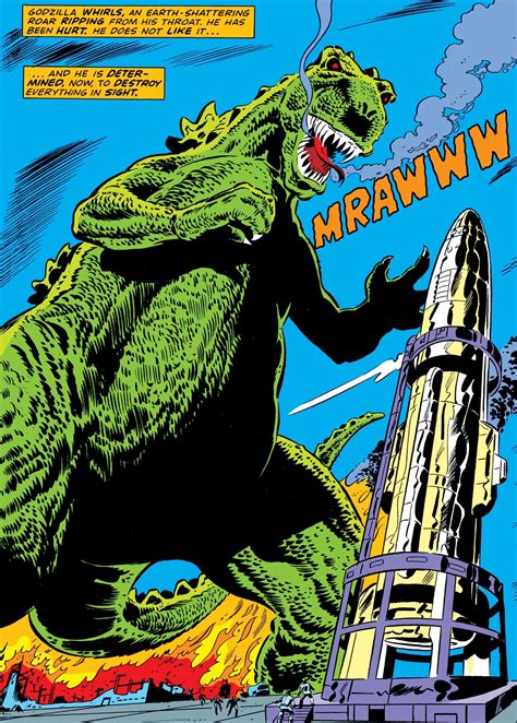 Godzilla Vs The Avengers Comic