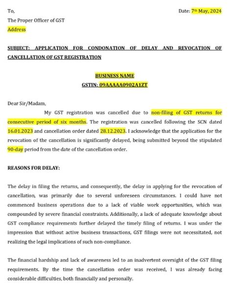 GST Cancellation & Revocation Online – Procedure & Fees