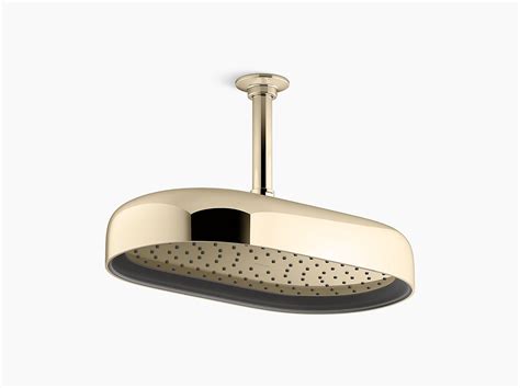Buy Statement Oblong 35.3 cm single-function rainhead, 9.5 lpm K ...