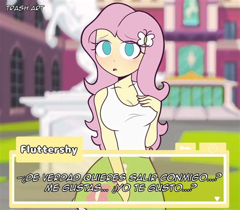 #3547733 - safe, artist:trash art, fluttershy, human, equestria girls ...