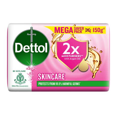 Buy Dettol Skin Care Soap, 150 gm | 19 Minutes Delivery | Apollo Pharmacy
