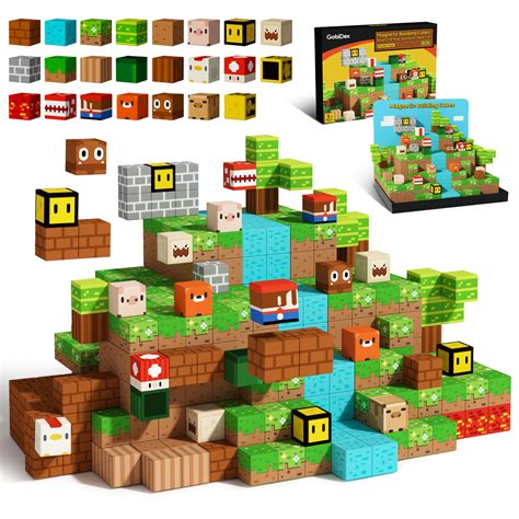 GobiDex Magnetic Blocks Toddler Toys for Boys Girls 3+, Game-Based ...