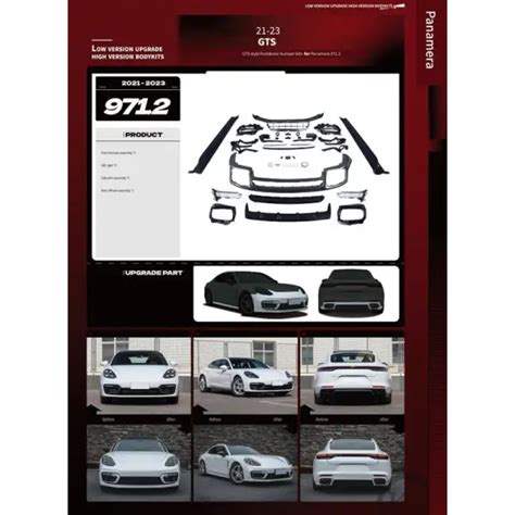 Car Craft Compatible With Porsche Panamera 971.2 2021-2023 Upgrade ...