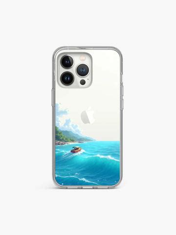 Ferry Nature inspired Printed Clear Silicone Cover – The Objects In