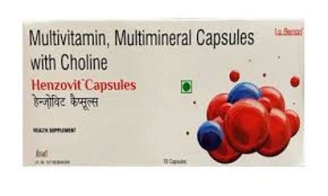 Henzovit Capsules, 10 Capsules : ClickOnCare.com