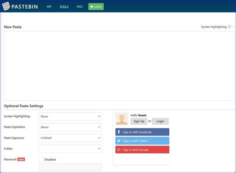 Image result for Pastebin.com Text Sharing