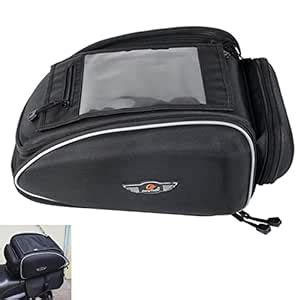 NATGIC Universal Motorcycle Tank Bag Magnetic Oil Fuel Tank Bags ...