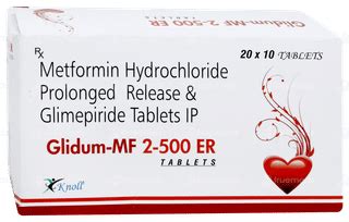 Glidum Mf 2500 Mg Tablet Er 10 - Uses, Side Effects, Dosage, Price ...