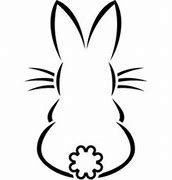 Image result for Cute Bunny Clip Art Black and White