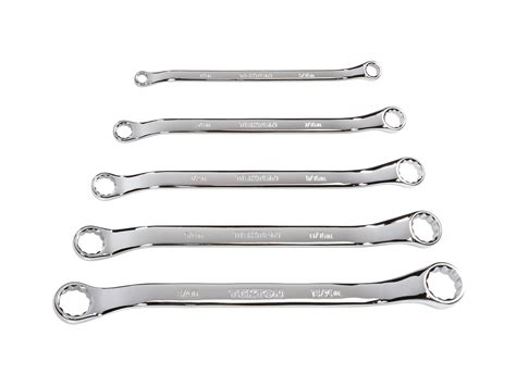 5-Piece 45-Degree Offset Box End Wrench Set | TEKTON