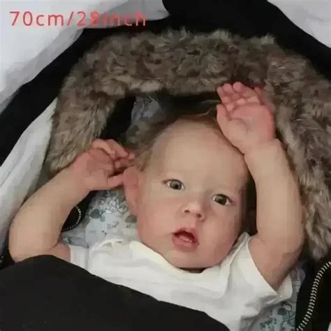 Buy 55 cm Lifelike Ultra-Realistic Cute Silicone Baby Reborn Doll