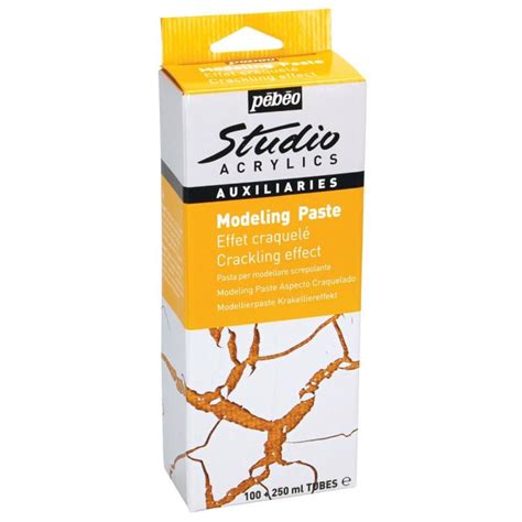 Pebeo Studio Acrylics Crackling Effect Modeling Paste