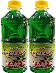 SUVECCHA Floor Cleaner with the Power of Neem and Eucalyptus for 99.9% ...