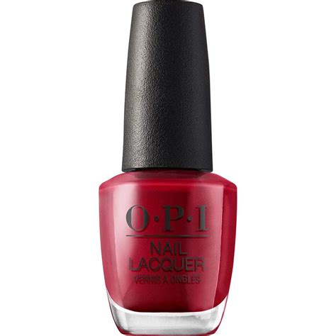 O.P.I Nail Lacquer | OPI Red | 15 ml | Long-Lasting, Glossy Nail Polish ...