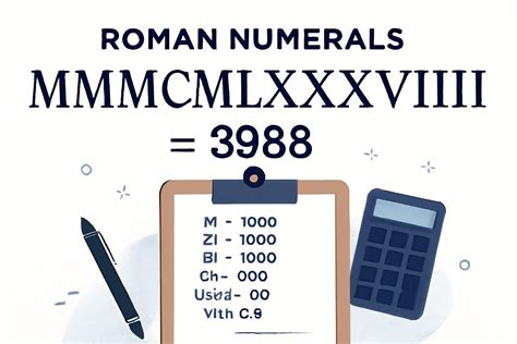 Roman Numerals: 2025