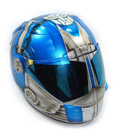Transformers Optimus Prime Helmet - Custom Helmet Painting