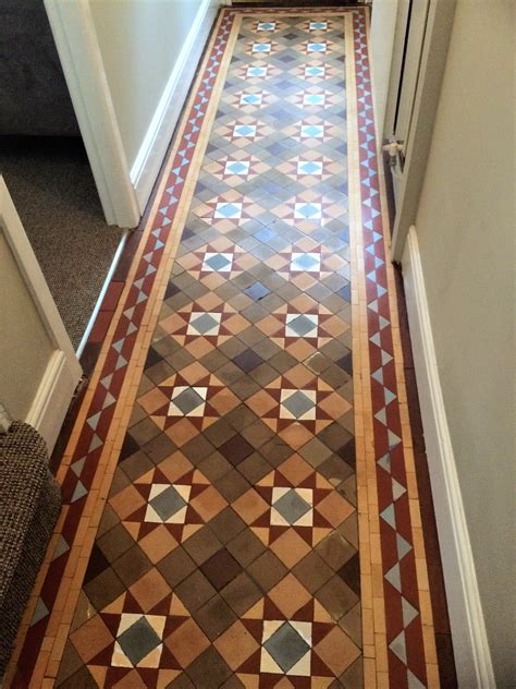 Victorian Tiled Hallway Floor Renovated for a Property Investor in ...
