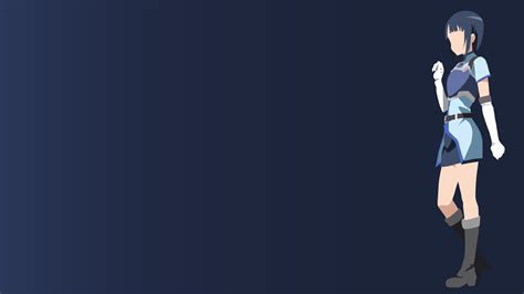 Sachi Minimalist 4K Anime Wallpaper | Sword Art Online Elegance