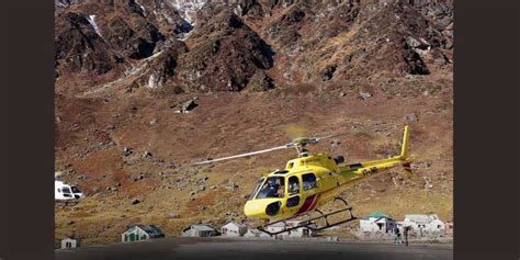 Helipad service is now available for devotees going to Kedarnath ...