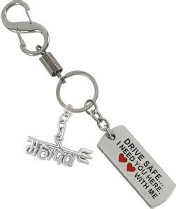 SHOKY LOOKS Metal Drive Safe Message Stylish Locking Hook With Shiv Ji ...