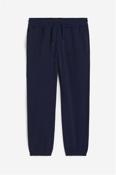 Loose Fit Sweatpants - Navy blue - Men | H&M US