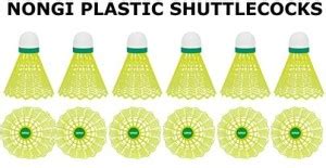 KTOSTON Nylon Shuttlecock with Heavy Cork with Excellent Flite, Kids ...