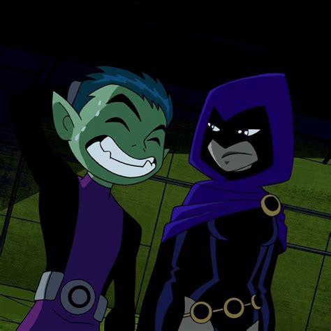 beastboy and raven | Raven beast boy, Raven teen titans, Raven teen ...